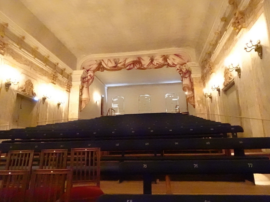Stalls at the Auditorium of the Drottningholm Palace Theatre