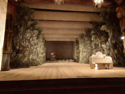 Stage at the Auditorium of the Drottningholm Palace Theatre
