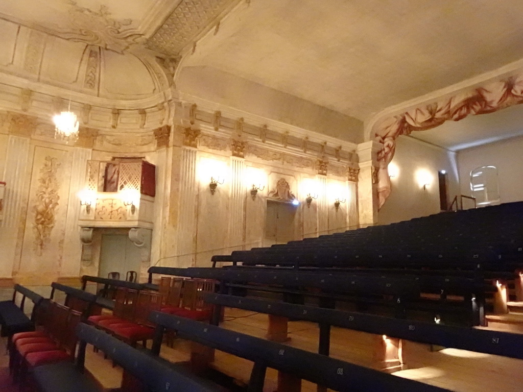 Stalls at the Auditorium of the Drottningholm Palace Theatre