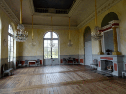Interior of the Déjeuner Salon of the Drottningholm Palace Theatre