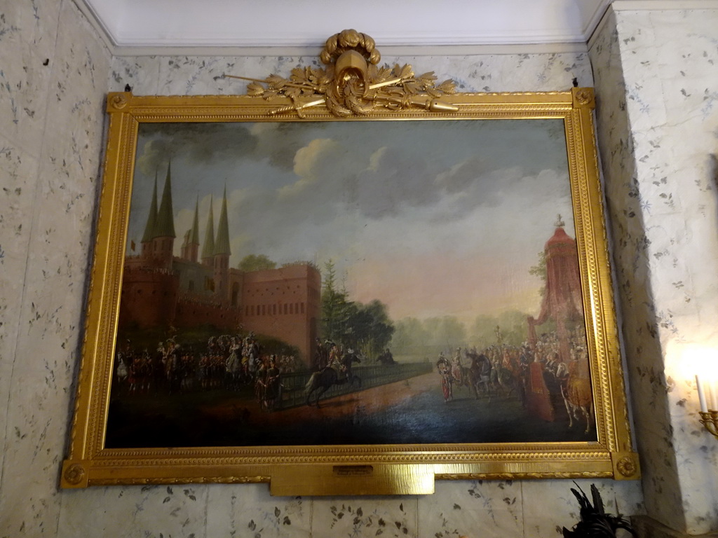 Painting at a room at the southwest side of the Drottningholm Palace Theatre