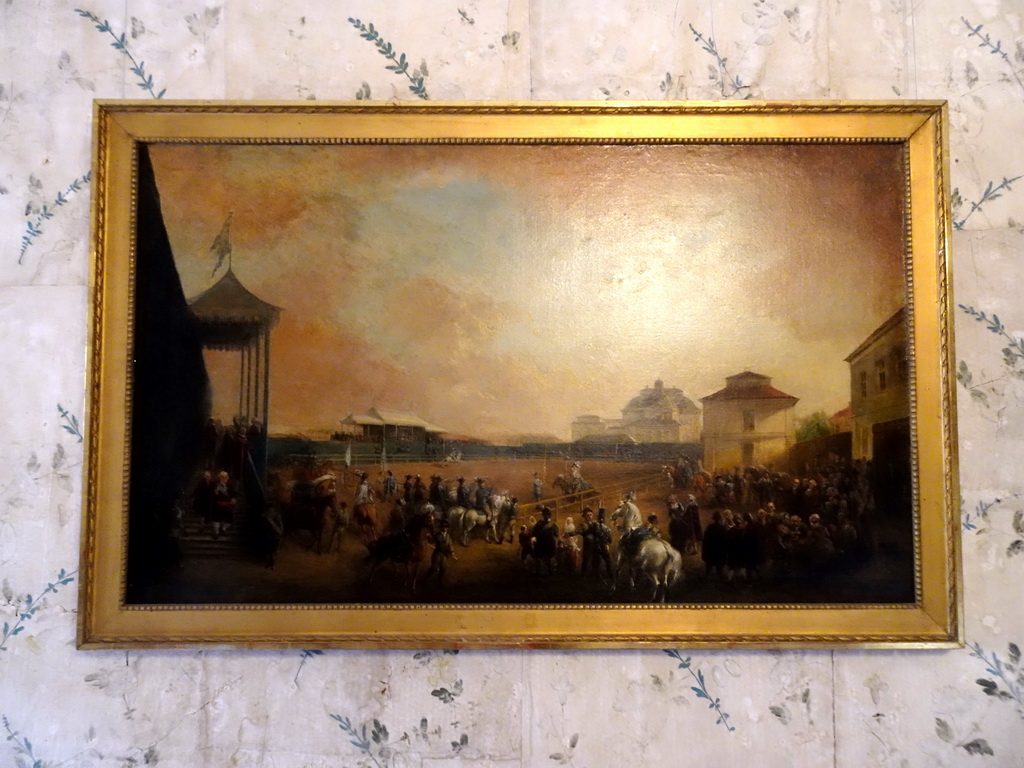 Painting at a room at the southwest side of the Drottningholm Palace Theatre