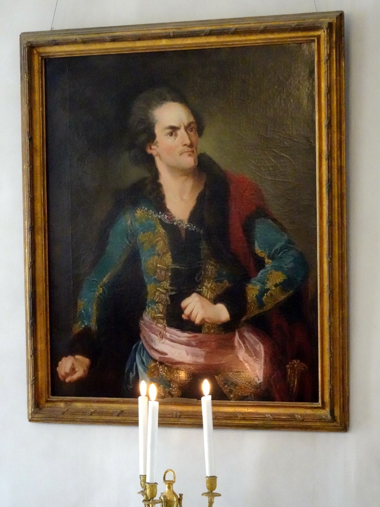 Painting at a room at the southwest side of the Drottningholm Palace Theatre