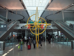 Main hall at Dublin Airport
