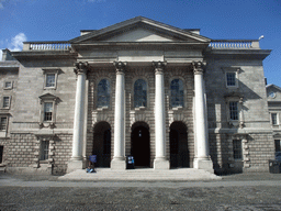 Front of the Chapel at Trinity College Dublin