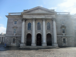 Front of the Public Theatre at Trinity College Dublin