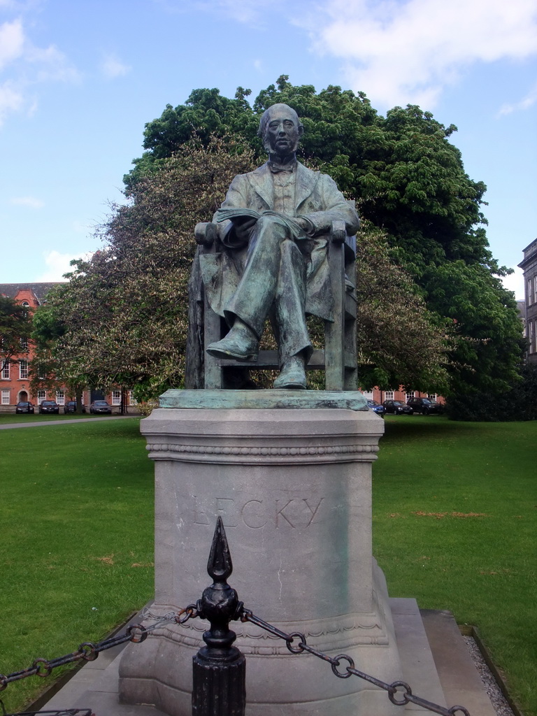 Statue of William Edward Hartpole Lecky at Trinity College Dublin
