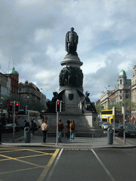 The Daniel O`Connell Monument at O`Connell Street