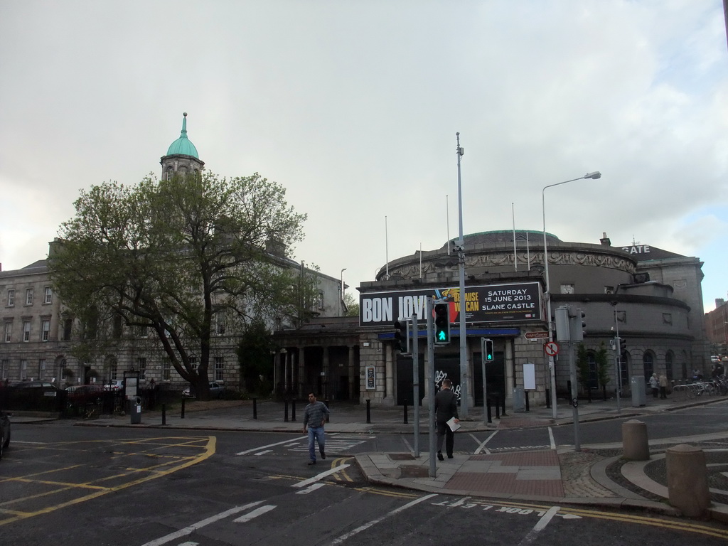 The Rotunda Hospital and the Ambassador Theatre at Parnell Street