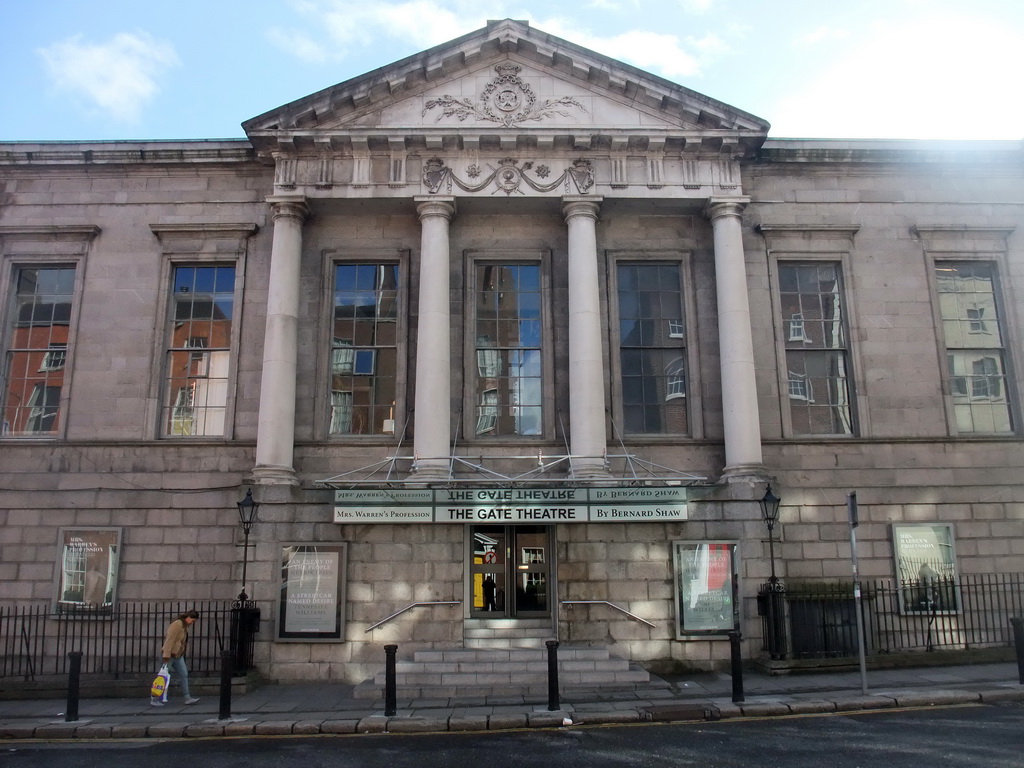 Front of the Gate Theatre at Parnell Square East