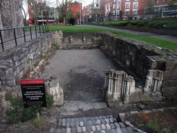 Ruins of the Chapter House of the Augustinian Canons at Christ Church Cathedral