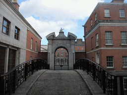 Northwest gate to Dublin Castle at Castle Street
