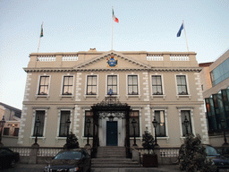 Front of the Mansion House at Dawson Street