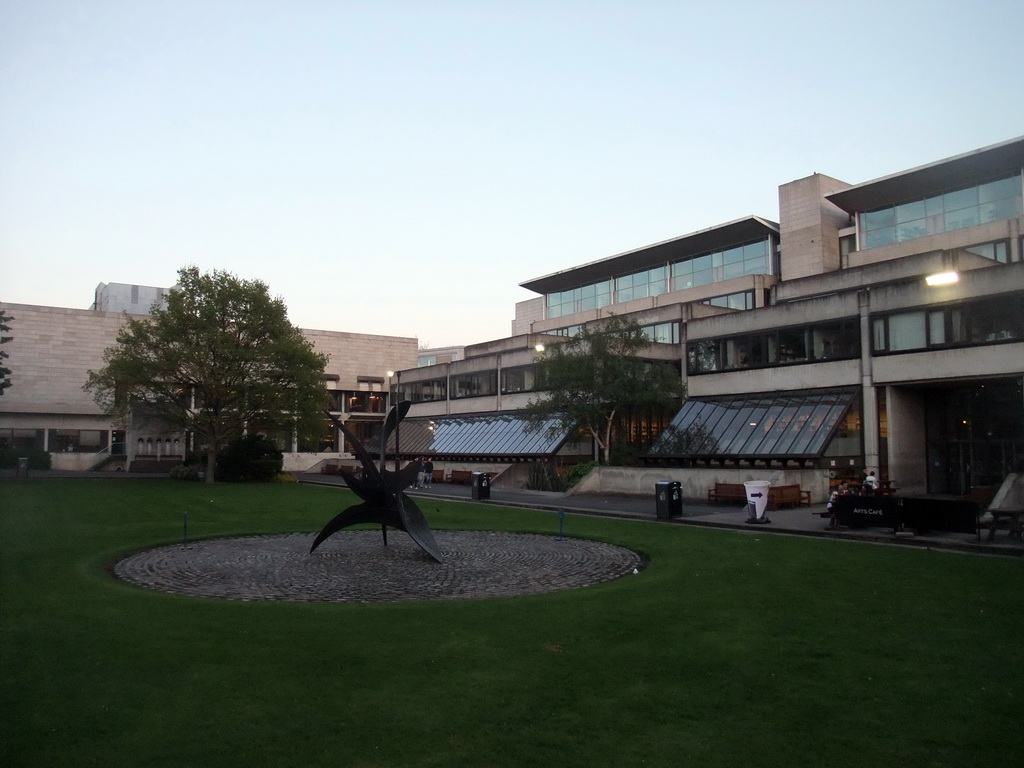 The Fellows` Square, the Berkeley Library and the Lecky Library at Trinity College Dublin