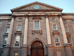 Facade of the Regent House at Trinity College Dublin