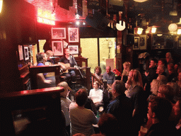 Irish musicians in the Temple Bar