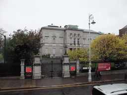 Front of the National Gallery of Ireland at Merrion Square West, viewed from the sightseeing bus