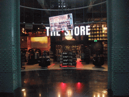 Store at the lower floor of the Guinness Storehouse