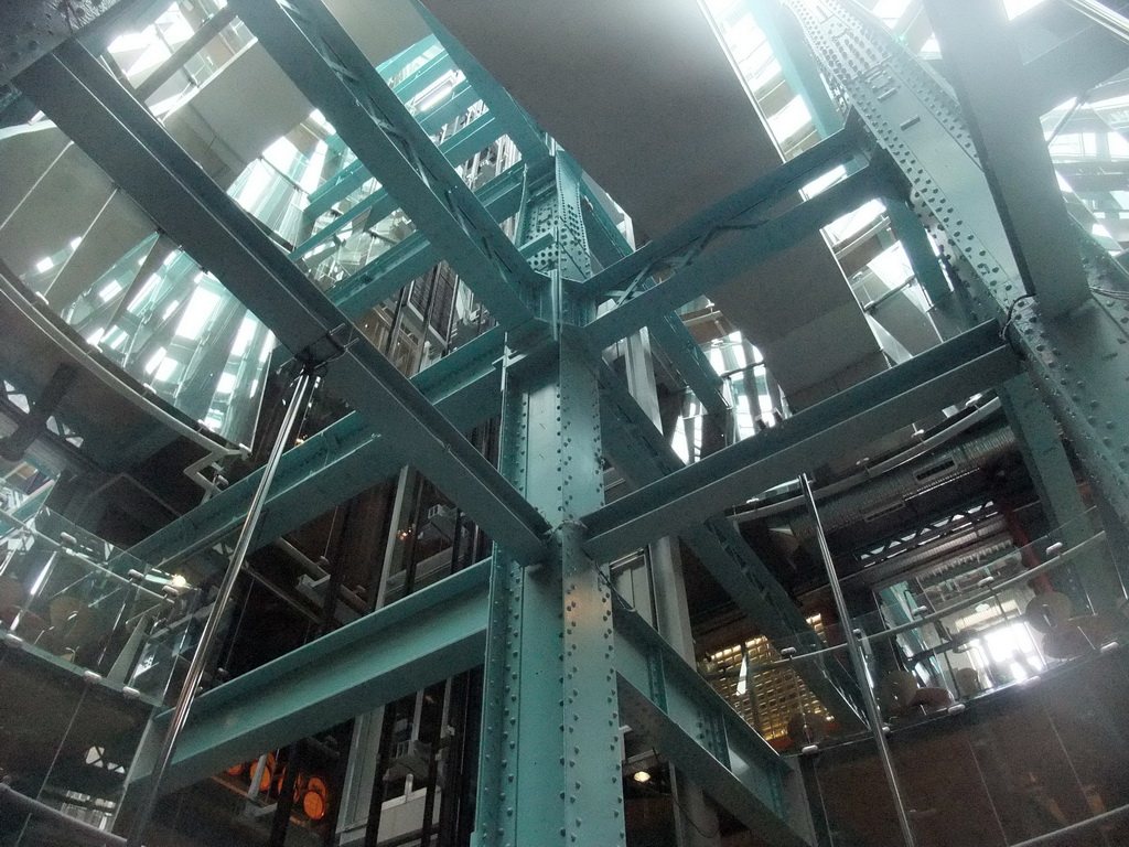 The atrium of the Guinness Storehouse