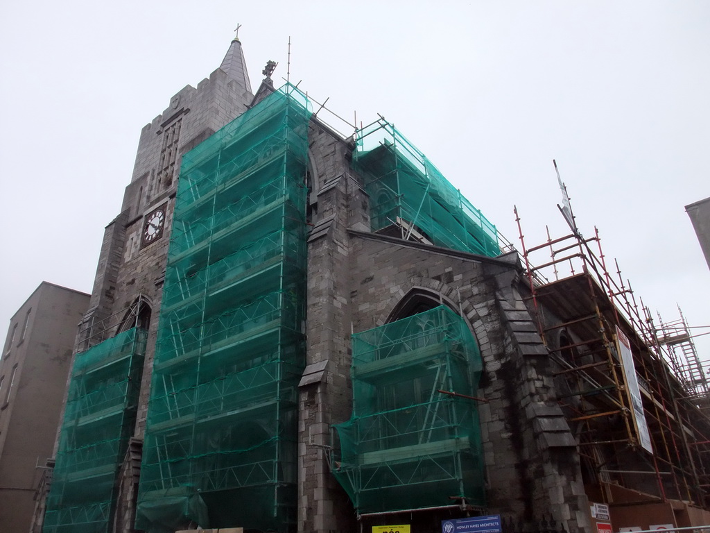 Front of St. Catherine`s Church at Meath Street