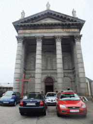 Front of St. Audoen`s Catholic Church at High Street