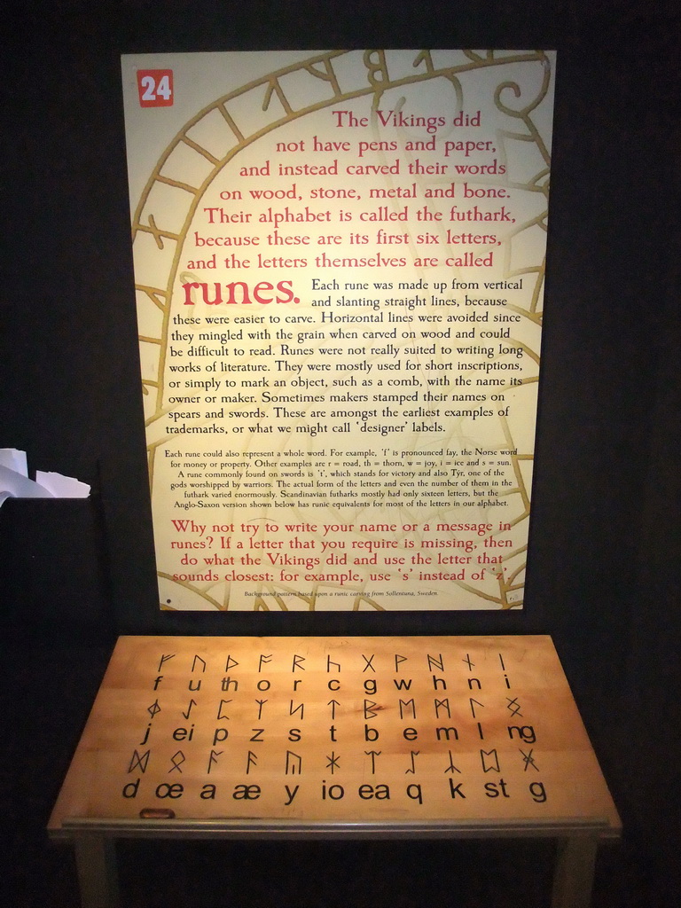 Explanation on runes, in Dublinia