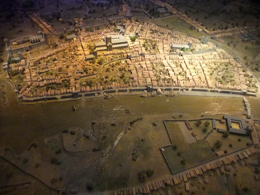 Scale model of Dublin in the Middle Ages, in Dublinia