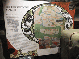 Explanation on the medieval international market of Dublin, in Dublinia