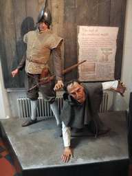 Wax statues and an explanation on the murder of Dublin`s archbishop in 1534 and the end of the medieval world, in Dublinia