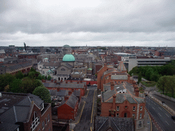 The Church of the Immaculate Conception and the Supreme Court of Ireland, viewed from the tower of St. Michael`s Church