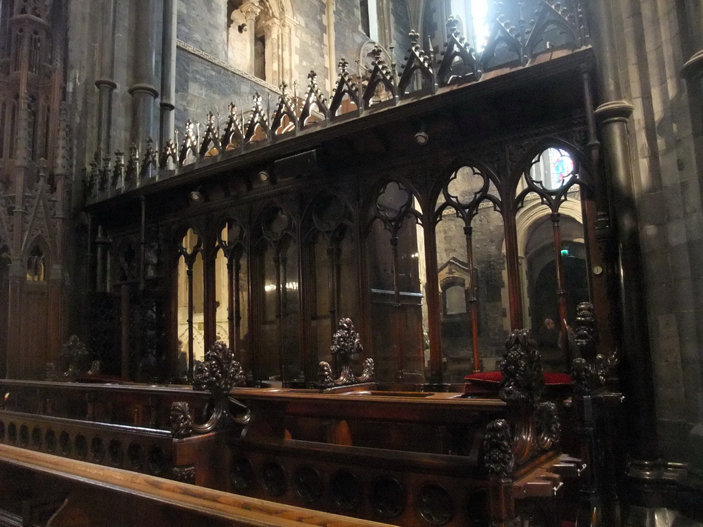 The choir of Christ Church Cathedral