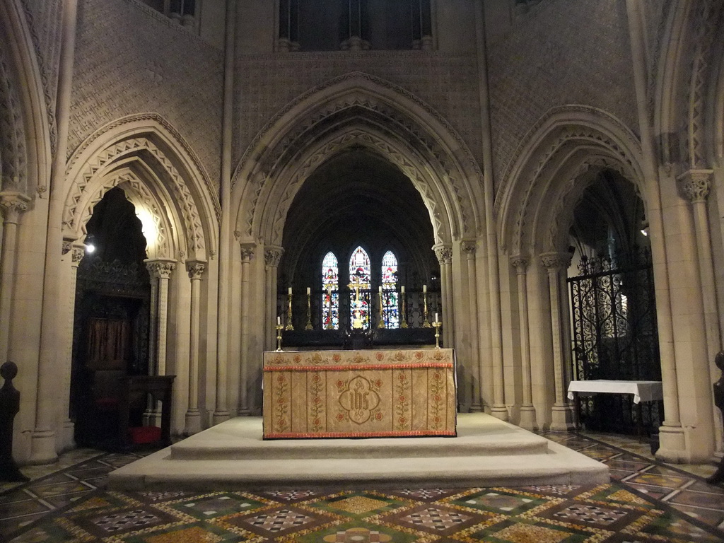 The apse and altar of Christ Church Cathedral