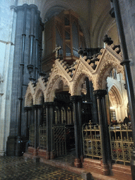 The choir and organ of Christ Church Cathedral