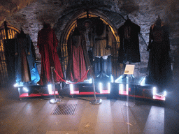 Customes from `The Tudors`, in the Crypt of Christ Church Cathedral