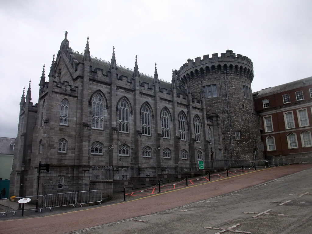 The Chapel and the Record Tower at the Lower Yard of Dublin Castle