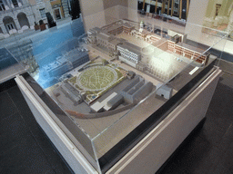 Scale model of Dublin Castle, in the Visitor Centre of Dublin Castle