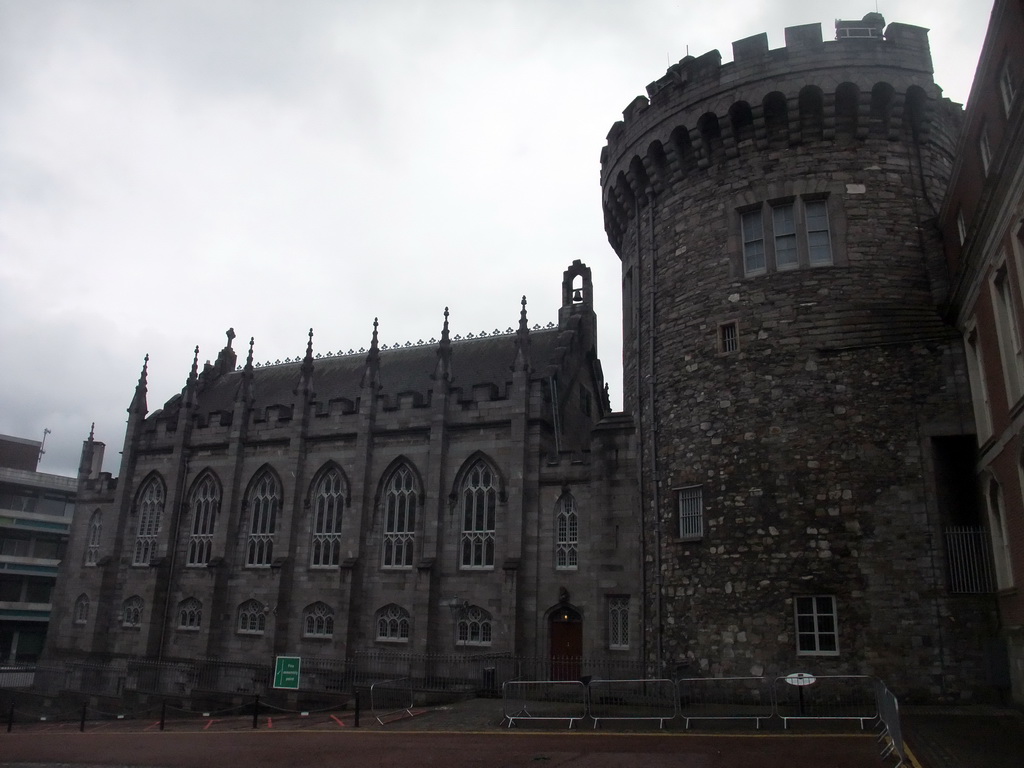 The Chapel and the Record Tower at the Lower Yard of Dublin Castle