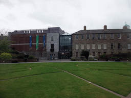 The central field of the Dubhlinn Gardens and the Chester Beatty Library