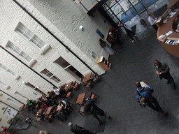 The central hall of the Chester Beatty Library