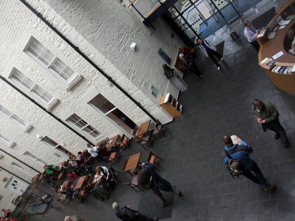 The central hall of the Chester Beatty Library