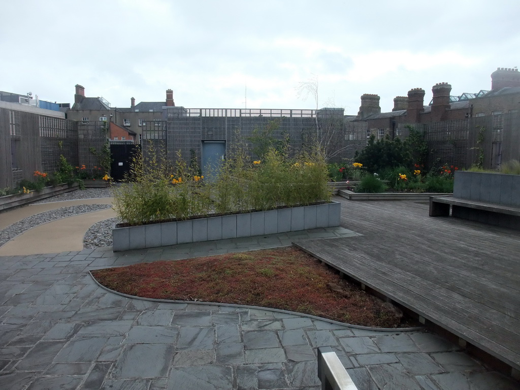 The roof terrace of the Chester Beatty Library