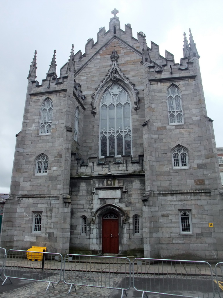 The east side of the Chapel at Dublin Castle