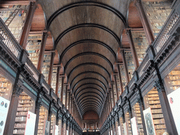 The Long Hall in the Old Library at Trinity College Dublin