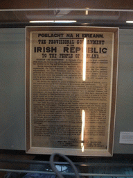 The Proclamation of the Irish Republic, in the Long Hall in the Old Library at Trinity College Dublin