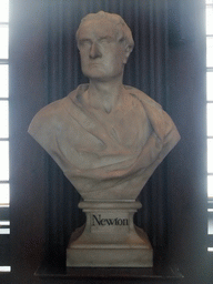 Bust of Isaac Newton, in the Long Hall in the Old Library at Trinity College Dublin