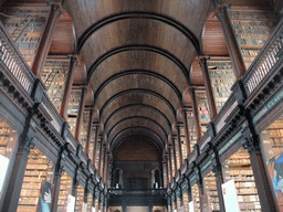 The Long Hall in the Old Library at Trinity College Dublin