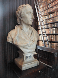 Bust of Robert Boyle, in the Long Hall in the Old Library at Trinity College Dublin