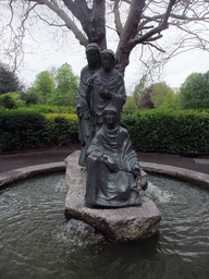 Fountain at St. Stephen`s Green