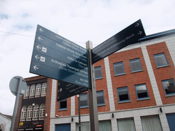 Roadsign at the crossing of Stephen Street Upper and Ship Street Great