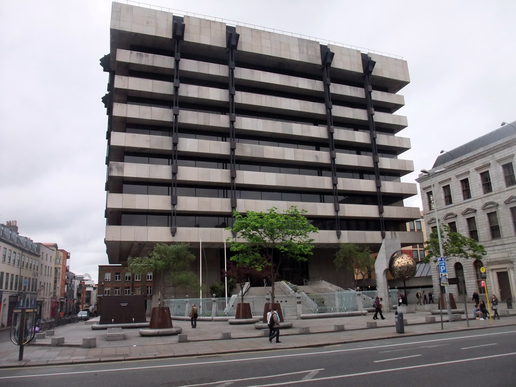 The Central Bank of Ireland at Dame Street